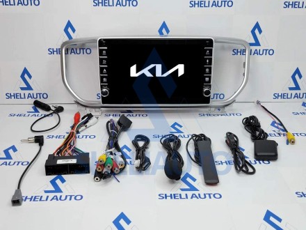Штатная магнитола Sheli K3GT (4/32GB) с кнопками для Kia Sportage 4 (2016-2018) Тип-A