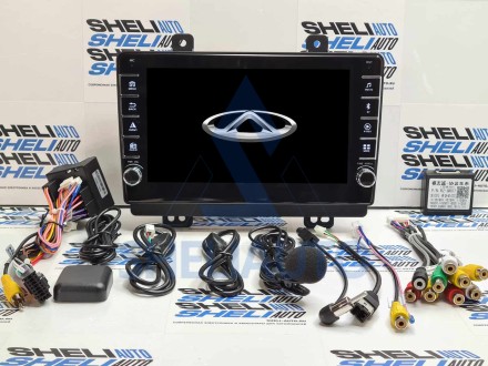 Штатная магнитола Sheli K2 (2/32GB) с кнопками для Chery Tiggo 7 (2016-2020) (F1)