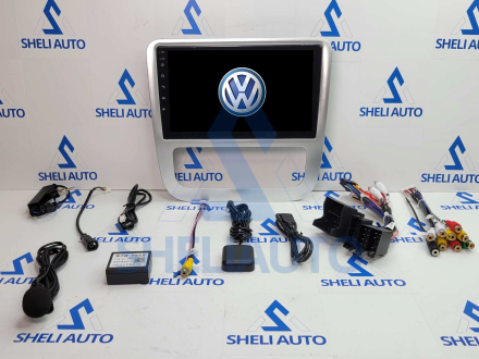 Штатная магнитола Sheli S1 (1/32GB) для Volkswagen Scirocco 3 Mk3 (2008-2014) (F3) (серая)