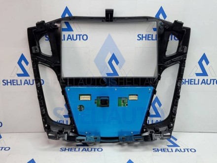 V! (F2) (ЧЕРНАЯ) (КОМПЛЕКТ) (470) Рамка + провода Ford Focus 3 (2011- 2019) (9*)