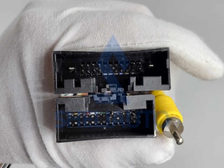 V! (F2) (ЧЕРНАЯ) (КОМПЛЕКТ) (470) Рамка + провода Ford Focus 3 (2011- 2019) (9*)