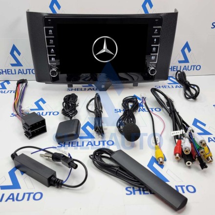 Штатная магнитола Sheli K4GT (4/64GB) с кнопками для Mercedes Benz Smart Fortwo 2 (2010-2015)(F1)