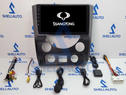 Штатная магнитола Sheli S1 (1/32GB) для SsangYong Rexton Y290 3 (2012-2017)