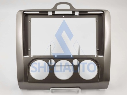 (НЗ) Рамка (тёмно-серая) (F1) Ford Focus 2 (2005-2010) (9*)