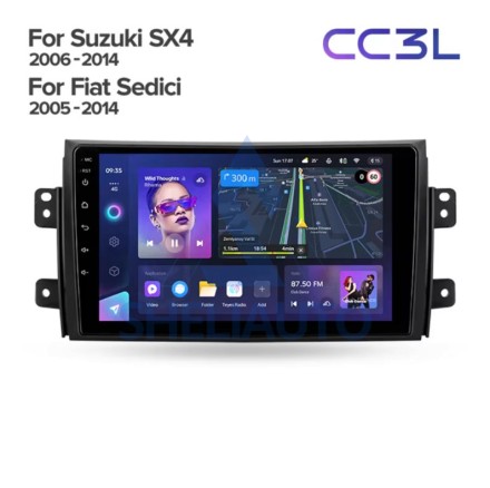 Штатная магнитола Teyes CC3L WiFi (2/32GB) для Suzuki SX4 (2006-2014)