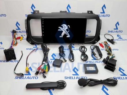 Штатная магнитола Sheli A4GT (4/64GB) для Peugeot Expert 3 (2016-2021)