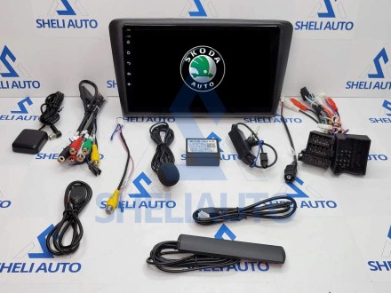 Штатная магнитола Sheli A4GT (4/64GB) для Skoda Rapid (2012-2020) (F1)