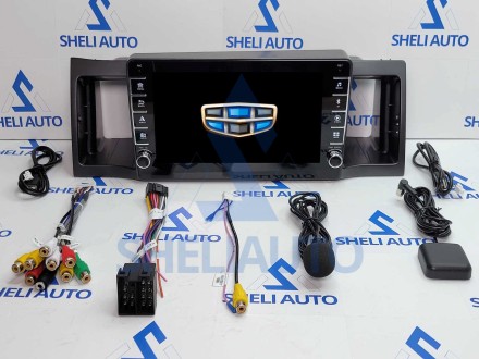 Штатная магнитола Sheli K2 (2/32GB) с кнопками для Geely SC7 (2011-2015)