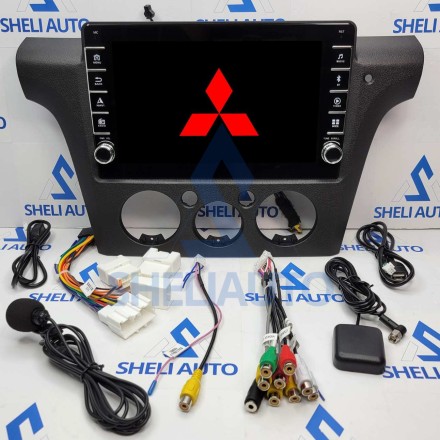 Штатная магнитола Sheli K1 (1/32GB) с кнопками для Mitsubishi Outlander 1 (2002-2008)(F3)