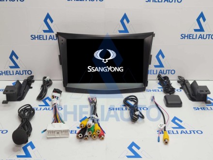Штатная магнитола Sheli S2 (2/32GB) для SsangYong Tivoli 1 (2015-2019)
