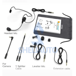 Петличный микрофон Fifine Headset Lav Mic С1, черный