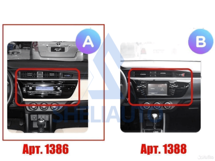 Рамка Toyota Corolla 11 (2013-2017) (10*)
