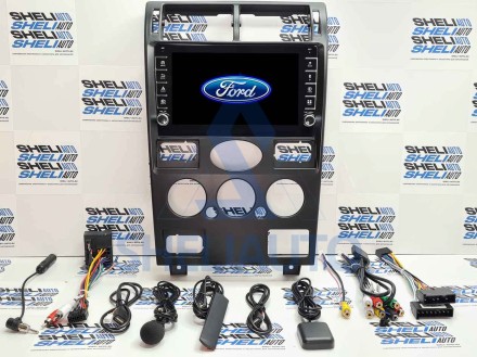 Штатная магнитола Sheli K2GT (2/32GB) с кнопками для Ford Mondeo 3 (2000-2007) F1