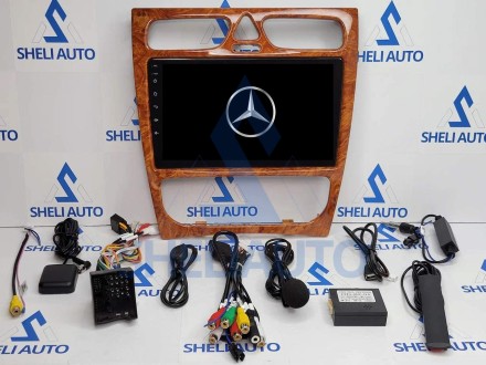 Штатная магнитола Sheli A4GT (4/64GB) для Mercedes Benz C Class S203 CL203 W203 (2000 - 2004)