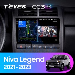 Штатная магнитола CC3 (4/64GB) для Niva Legend Bronto (2021-2023) Штатная магнитола CC3 (4/64GB) для Niva Legend Bronto (2021-2023)