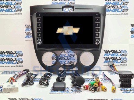 Штатная магнитола Sheli K2 (2/32GB) с кнопками для Chevrolet Lacetti J200 (2004-2013) F1(9)