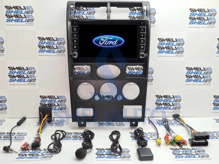 Штатная магнитола Sheli K2 (2/32GB) с кнопками для Ford Mondeo 3 (2000-2007) F1