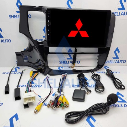 Штатная магнитола Sheli S1 (1/32GB) для Mitsubishi Outlander 3 (2012-2018) Тип-A (9 дюймов)