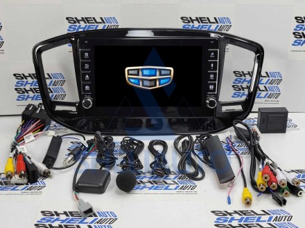 Штатная магнитола Sheli K2GT (2/32GB) с кнопками для Geely Emgrand X7 Vision X6 Haoqing SUV (2014-2020)