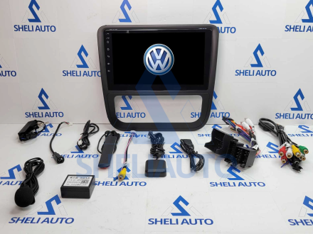 Штатная магнитола Sheli S6GT (6/128GB) для Volkswagen Scirocco 3 Mk3 (2008-2014) (F1) (черная)