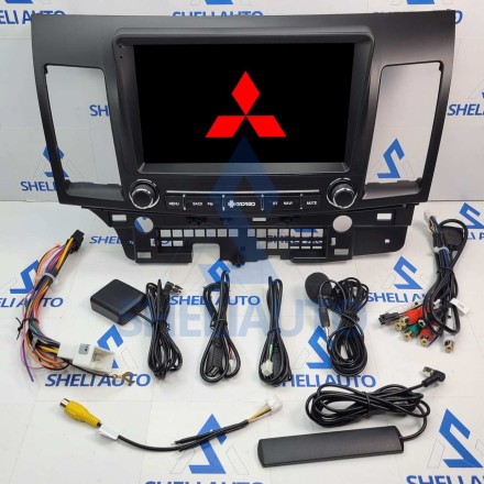Штатная магнитола Sheli S2GT (2/32GB) для Mitsubishi Lancer 10 (2007-2014) (F2) 9-дюймов