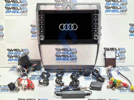 Штатная магнитола Sheli K1 (1/32GB) с кнопками для Audi A6/S6/RS6 (1997-2006)