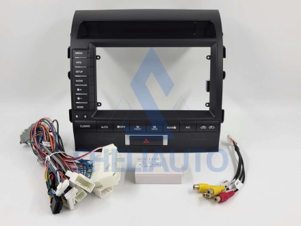 (F3)(B)(КОМПЛЕКТ) Рамка + провода Toyota Land Cruiser 11 200 (2007-2015) (9*)