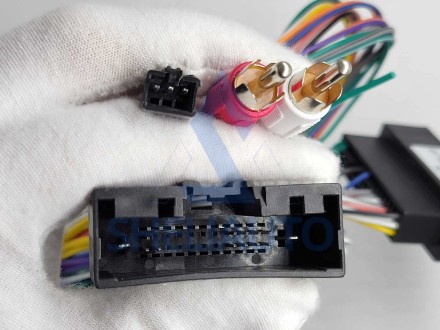 (v1.0)(F2)(КОМПЛЕКТ) Рамка + провода Ford Kuga 2 / Escape 3 (2012-2019) (9*)