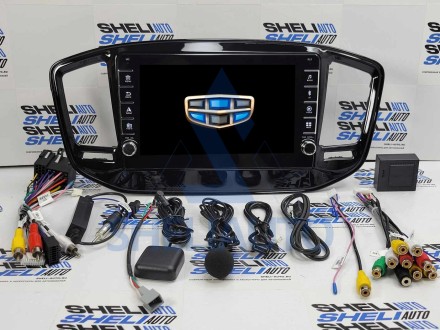 Штатная магнитола Sheli K2 (2/32GB) с кнопками для Geely Emgrand X7 Vision X6 Haoqing SUV (2014-2020)