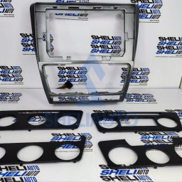 Рамка (ТЕМНО-СЕРАЯ) Skoda Octavia 2 A5 (2008-2013) (10*)