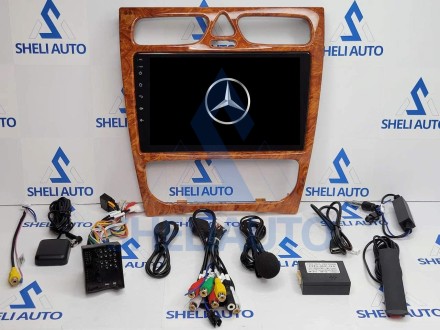 Штатная магнитола Sheli S4GT (4/64GB) для Mercedes Benz C Class S203 CL203 W203 (2000-2004)