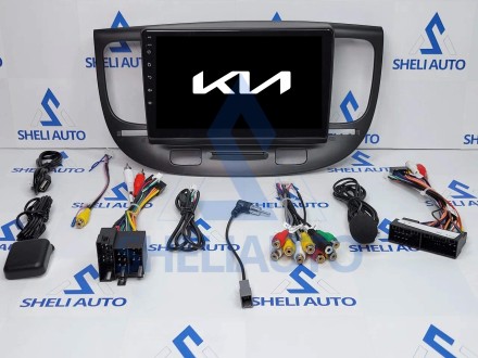 Штатная магнитола Sheli S1 (1/32GB) для Kia Rio 2 (2005-2011)