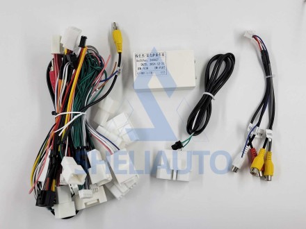 (КОМПЛЕКТ)(F2)(3366) Рамка + провода Lexus RX RX300 RX330 RX350 RX400 (2004-2008) (9*)