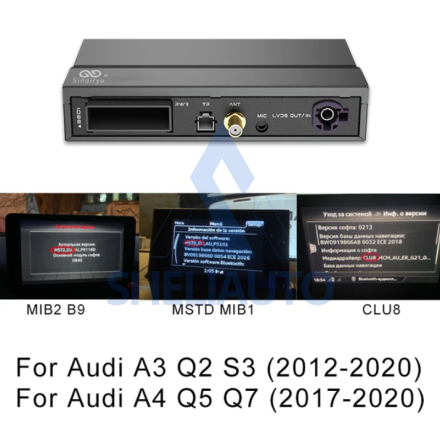 (AUDI MIB) Apple CarPlay AndroidAuto для Audi A3 A4 Q2 S3 Q5 Q7 MMI