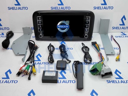 Штатная магнитола Sheli K2GT (2/32GB) с кнопками для Volvo S80 (1998-2006)