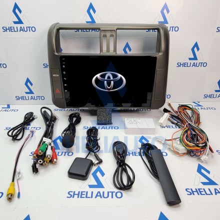 Штатная магнитола Sheli S4GT (4/64GB) для Toyota Land Cruiser Prado 150 (2009-2013) Тип-C (F2)