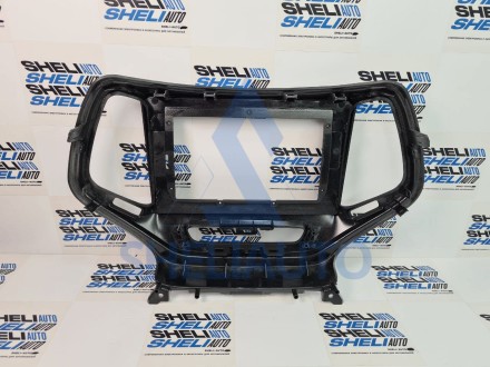 (НЗ) Рамка (Черно-серая) Jeep Cherokee 5 KL (2014-2018)(10*)