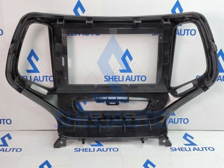 (НЗ) Рамка (Черно-серая) Jeep Cherokee 5 KL (2014-2018)(10*)