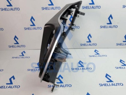 (НЗ) Рамка (Черно-серая) Jeep Cherokee 5 KL (2014-2018)(10*)