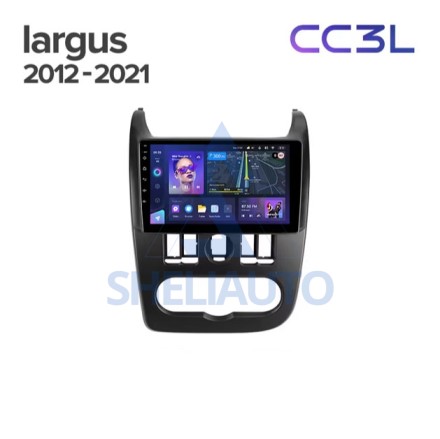 Штатная магнитола Teyes CC3L WiFi (2/32GB) для Lada Largus (2012-2021)