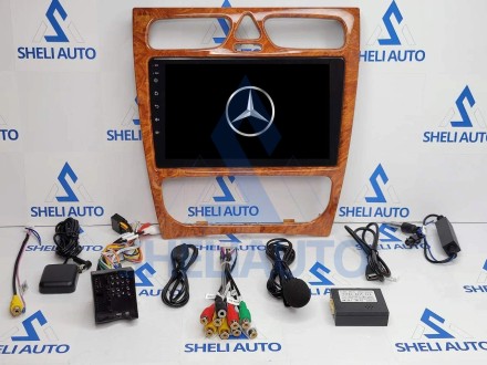 Штатная магнитола Sheli S1 (1/32GB) для Mercedes Benz C Class S203 CL203 W203 (2000-2004)