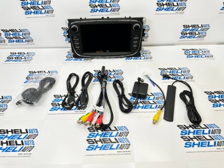 (M4GT) (ЧЁРНАЯ) Магнитола Ford Focus 2 (08-11) / S-Max (08-11) / Mondeo 4 (08-11) / Galaxy 2 (06-11)  C-Max (08-11)