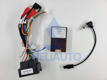 (НЗ) (V1.0) Провода для М версий Volkswagen Touareg (2004-2011) (CAN-TLS 20230321)