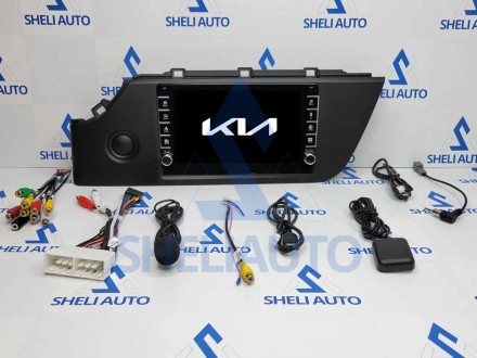 Штатная магнитола Sheli K1 (1/32GB) с кнопками для Kia Rio 4 (2020-2022) Тип-A