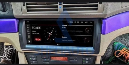 (M2) (КОМПЛЕКТ) Магнитола для BMW E39 E38 2/32GB (ПОЛНОСТЬЮ СЕНСОРНАЯ) (10.2*)