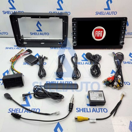 Штатная магнитола Sheli K3GT (4/32GB) с кнопками для Fiat Ducato 3 (2006-2022) Тип-A
