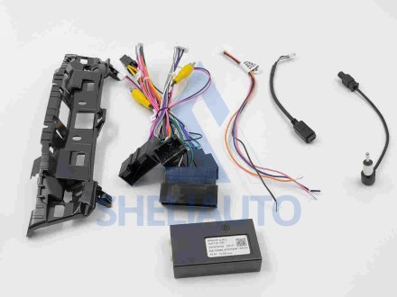 V! (КОМПЛЕКТ) (499) (F1) Рамка + провода TESLA Ford Focus 3 (2011-2019)