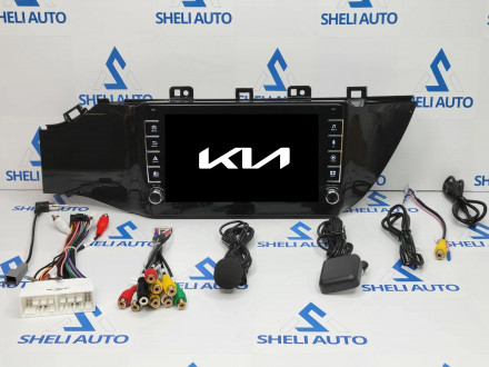 Штатная магнитола Sheli K1 (1/32GB) с кнопками для Kia Rio 4 (2016-2020)