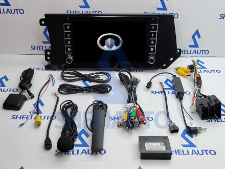 Штатная магнитола Sheli K2GT (2/32GB) с кнопками для Great Wall Hover F7/F7X (2019-2020)