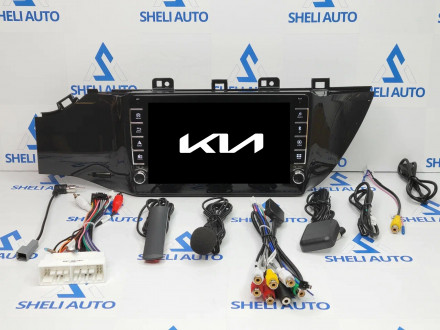 Штатная магнитола Sheli K3GT (2/32GB) с кнопками для Kia Rio 4 (2016-2020)